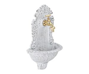 Relaxdays Fontaine murale style antique