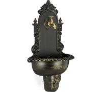relaxdays Fontaine murale XL antique
