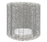 Relaxdays Gabion rond acier