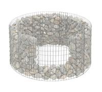 Relaxdays Gabion rond acier