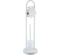 relaxdays Garniture de WC en acier inoxydable