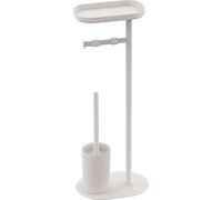 relaxdays Garniture de WC en fer Tablette