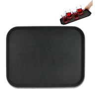 relaxdays Gastro Plateau de service, set de 2 pièces