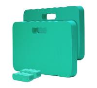 Relaxdays genouillères de Jardin, Lot de 2, en EVA, rembourrées, Vertes