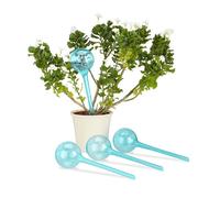 Relaxdays Globes d’arrosage en plastique lot de 4