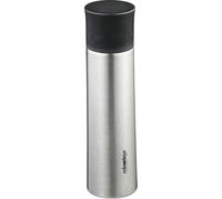 relaxdays Gourde en acier inoxydable 500 ml avec gobelet