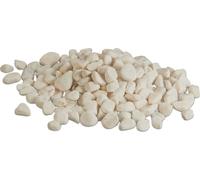 relaxdays Gravier de marbre blanc 25-40 mm