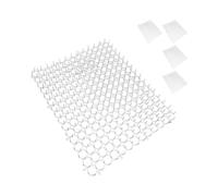 Relaxdays Grille Anti-rongeurs 5 pièces, Protection Plantes, Plastique Blanche, 3x30x40 cm