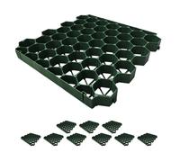 Relaxdays Grille pour gazon en plastique, lot