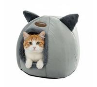 Relaxdays Grotte pour chat avec oreilles