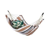 Relaxdays Hamac 300kg, 2 Personnes, Jardin Extérieur, Suspendu, Coton, Transportable, 150 x 272 cm, Multicolore