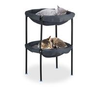 Relaxdays Hamac pour chats à 2 niveaux