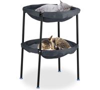 relaxdays Hamac pour chats debout 2 étages