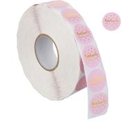 relaxdays Handmade with Love Autocollants 2500 pièces