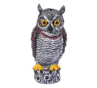 Relaxdays Hibou effaroucheur 34 cm