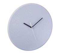 Relaxdays Horloge murale de couleur grise