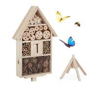 Relaxdays Hôtel à insectes sur pied