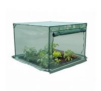 Relaxdays Housse de Protection pour Potager surélevé Anti-Insectes 100x125x125 cm Vert