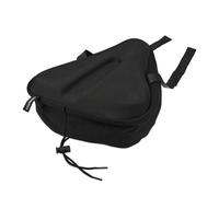 Relaxdays Housse Selle de vélo, rembourrée, agréable, Confortable, sur-Selle en Gel, étanche, Femmes, Hommes, Noir