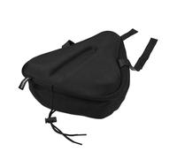 Relaxdays Housse Selle de vélo, rembourrée, agréable, Confortable, sur-Selle en Gel, étanche, Femmes, Hommes, Noir