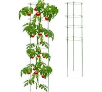 relaxdays Jeu de 2 supports pour plantes grimpantes
