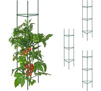 relaxdays Jeu de 4 supports pour plantes grimpantes 120 cm