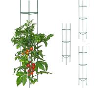 relaxdays Jeu de 4 supports pour plantes grimpantes 150 cm