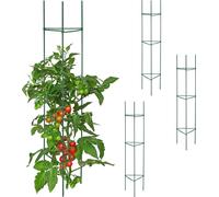relaxdays Jeu de 4 supports pour plantes grimpantes 90 cm