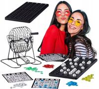 relaxdays Jeu de bingo avec tambour de tirage
