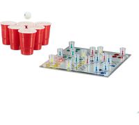 relaxdays Jeu de boisson en 2 parties