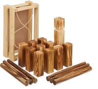 relaxdays Jeu viking en bois