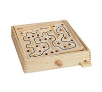 Relaxdays Jeux labyrinthe en bois