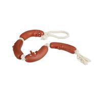 Relaxdays Jouet pour chiens saucisse