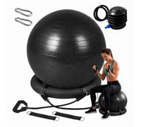 Relaxdays Kit ballon de gym