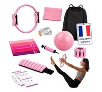 Relaxdays Kit Pilates 13 pièces