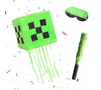 Relaxdays Kit piñata bâton et masque