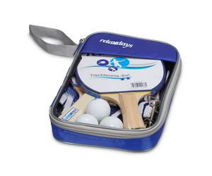 Relaxdays Kit pour jouer au ping-pong en lot de 2