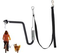relaxdays Laisse pour vélo pour chiens avec entretoise