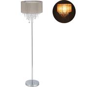relaxdays Lampadaire Organza cristal