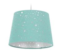 Relaxdays 10028042_213 Lampe pour chambre motif ciel étoilé, enfants,abat-jour rond, couleurs, Plastique, 1