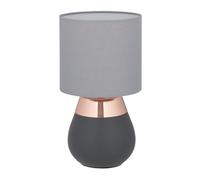 Relaxdays Lampe de chevet avec abat-jour