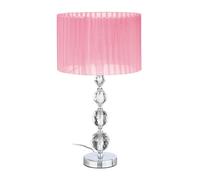Relaxdays Lampe de chevet en rose