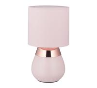 Relaxdays Lampe de chevet tactile de forme ovale