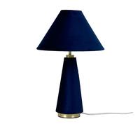 Relaxdays Lampe de table en velours