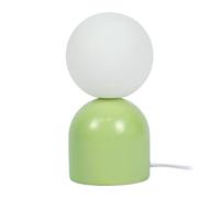 Relaxdays Lampe de table en verre et céramique