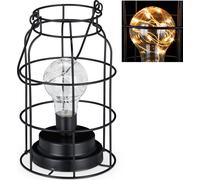 relaxdays Lampe de table LED industrial