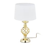 Relaxdays Lampe de table moderne, tactile, réglable sur 3 niveaux, pour salon, E14, 43,5x25 cm, choix de couleurs
