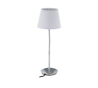 Relaxdays Lampe flexible avec abat-jour en tissu