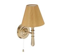 Relaxdays Lampe murale avec abat jour