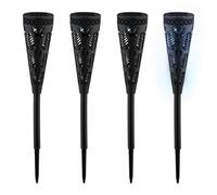 Relaxdays Lampe solaire pour extérieur en set